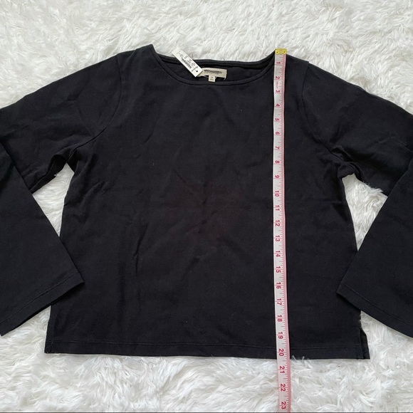 New Madewell Boatneck Tee Shirt Black XS - Picture 4 of 7